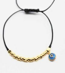 Rose derili gümüş toplu Bileklik