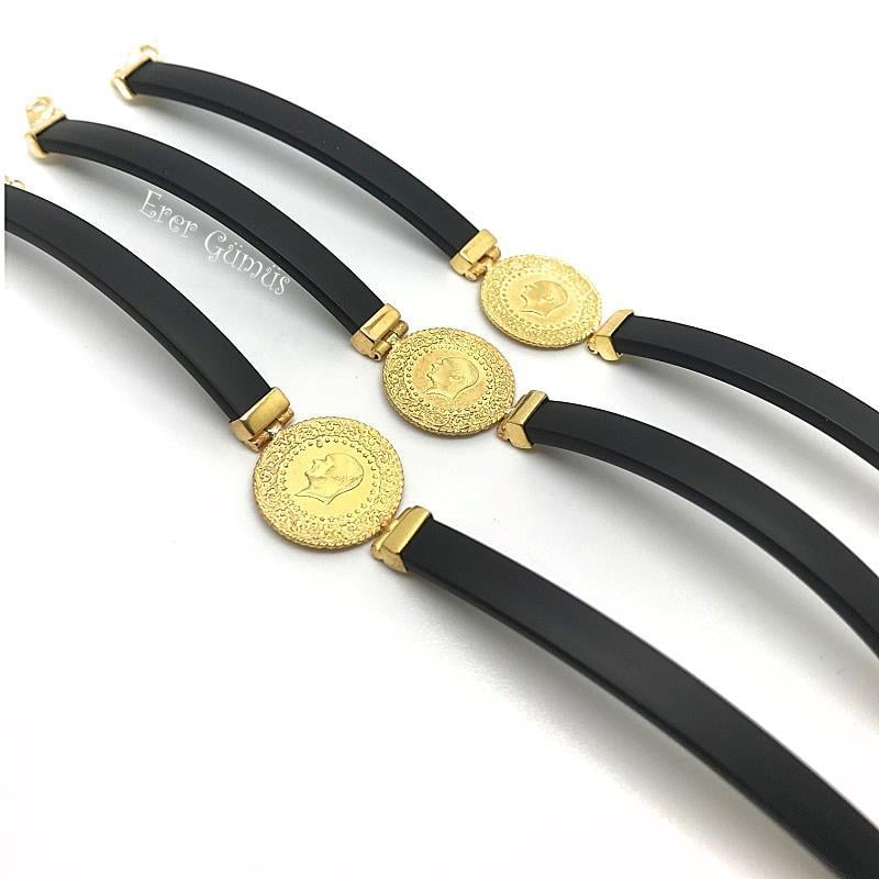 Gümüş çeyrek model bayan bileklik cn76y2