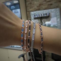 Gümüş taşlı bayan bileklik oz78y3