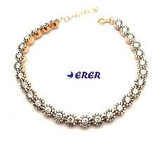 Elmas Model Gümüş Bileklik