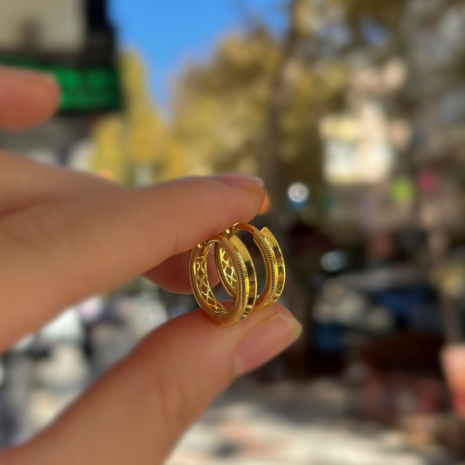 Gümüş iç çapı 12 mm ajda model küpe bh65y36c