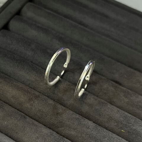 Gümüş ajda küpe hr562da