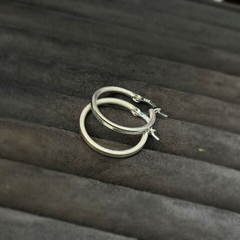 Gümüş ajda küpe hr562da