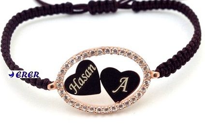 Gümüş Kalpli isimli bileklik