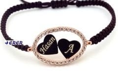 Gümüş Kalpli isimli bileklik