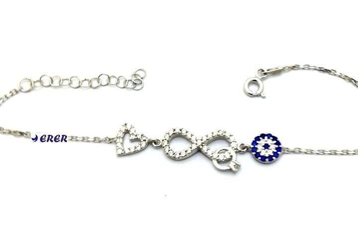 Tektaşlı Sonsuzluk bileklik