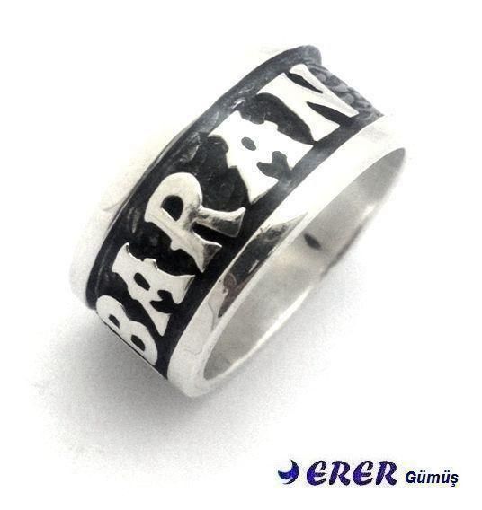 Gümüş isimli Erkek Yüzükleri