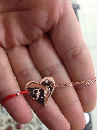 İsimli gümüş bileklik