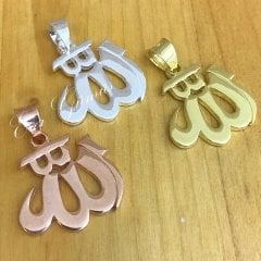 Gümüş Allah Yazılı kolye ucu el84t2