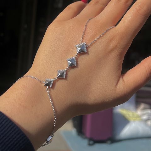 Gümüş şahmeran bileklik cm5656e33f
