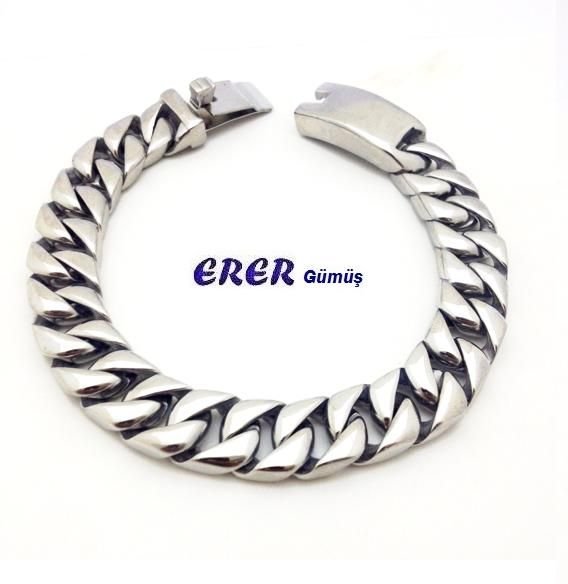 317 L Çelik Bileklik 11mm