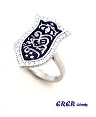 Gümüş nalı Şerif Bayan Yüzük