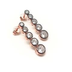 gümüş rose küpe nz743h3