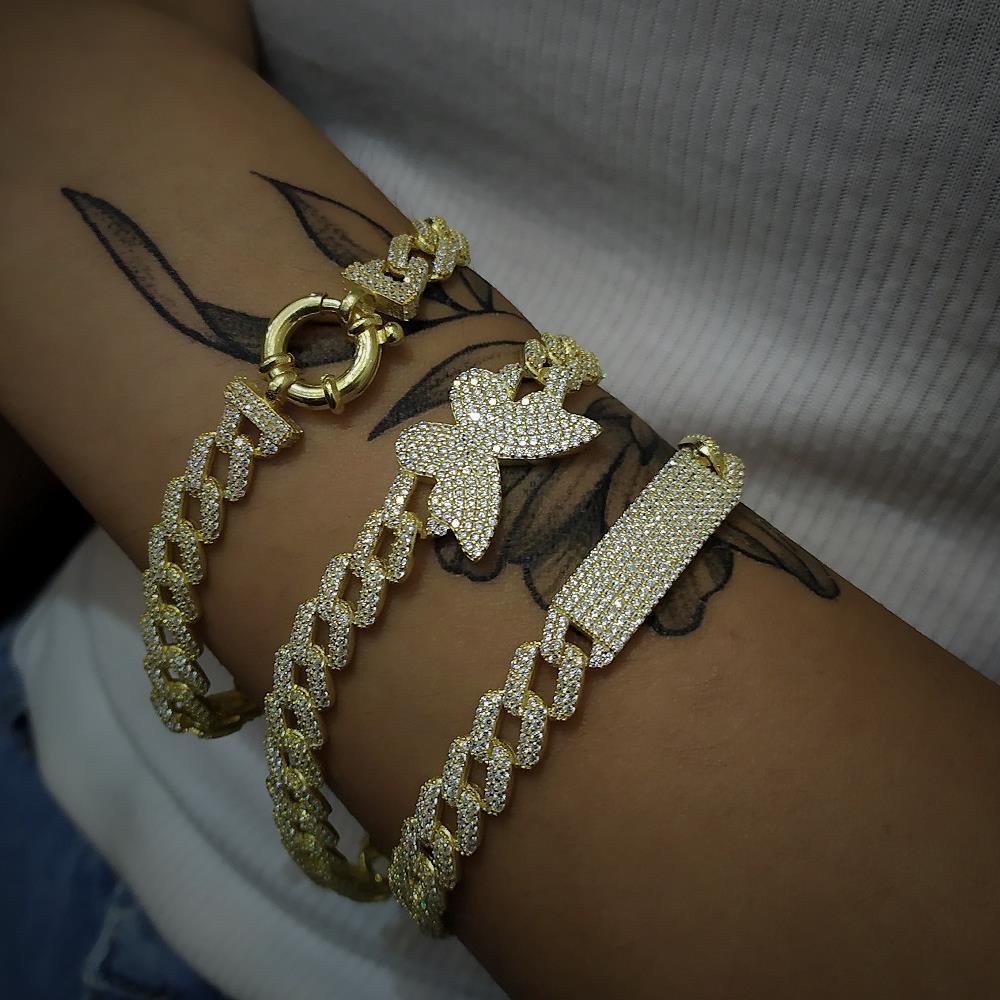 Gümüş taşlı gurmet model bayan bileklik hr993e6 Düz model - Gümüş Rengi  (rodaj)