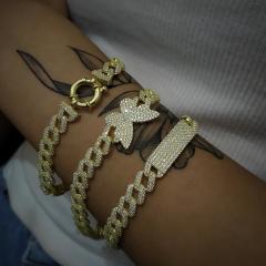 Gümüş taşlı gurmet model bayan bileklik hr993e6 Düz model - Gümüş Rengi  (rodaj)