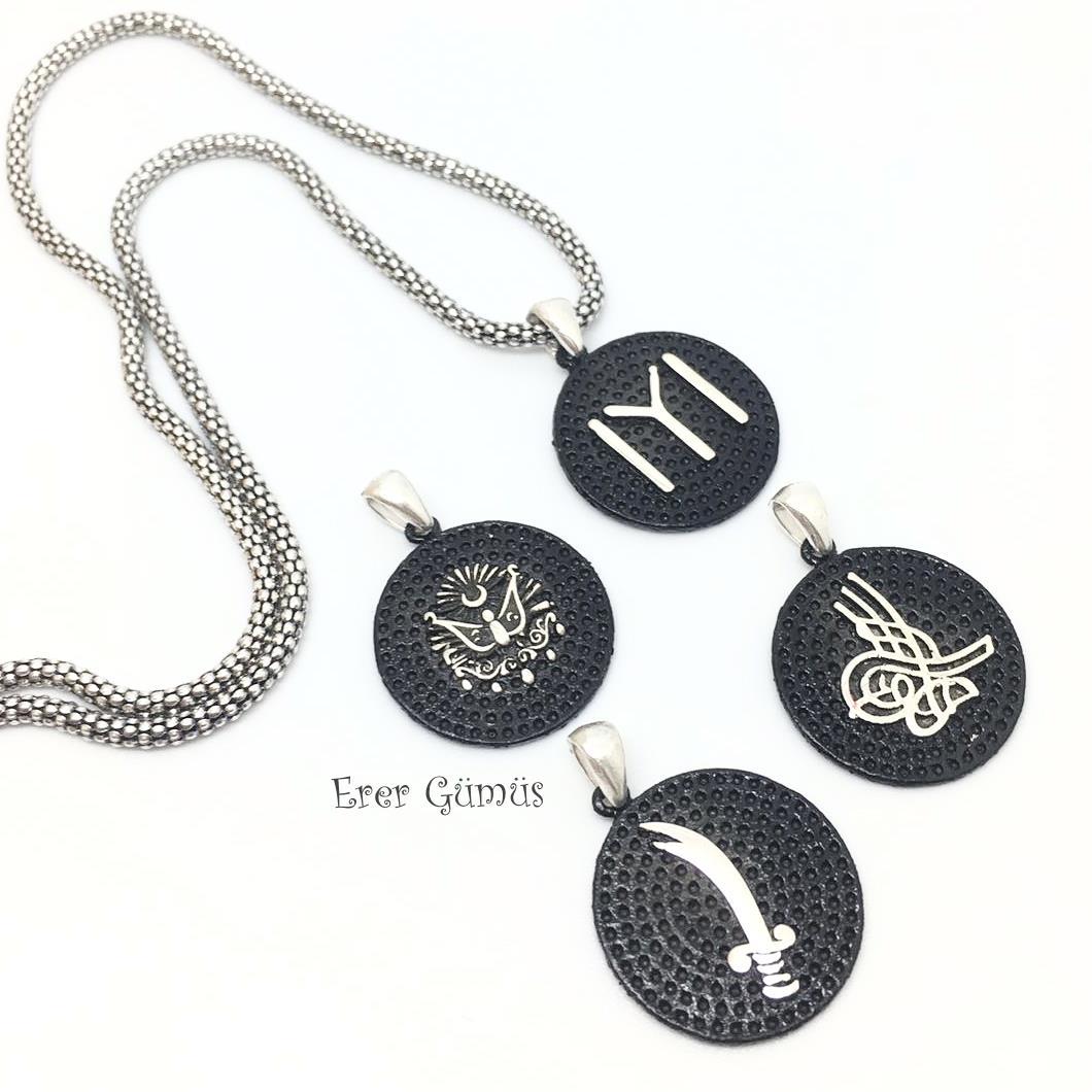 Taşsız gümüş kolye or0754