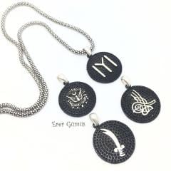 Taşsız gümüş kolye or0754