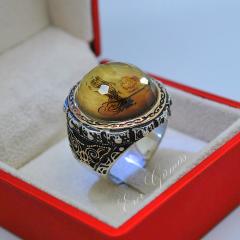 Osmanlı Padişah Yüzüğü Tamamı El Yapımı