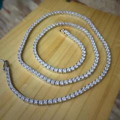 Gümüş 45 cm 2,5mm klasik su yolu gerdanlık kolye oz79y7