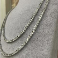 Gümüş 45 cm 2,5mm klasik su yolu gerdanlık kolye oz79y7