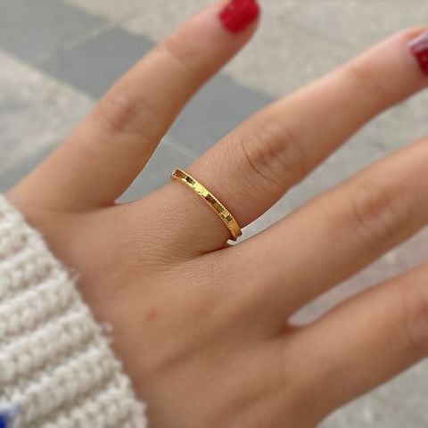Gümüş ajda model alyans yüzük el262d3