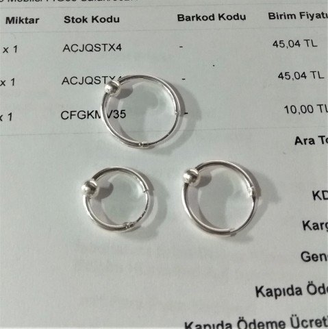 Gümüş toplu halka küpe oz4q52