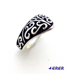 Gümüş Zihgir Okçu Yüzüğü