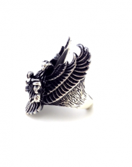 Kartallı Harley Davidson Yüzüğü