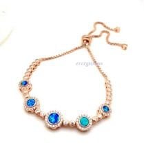 Gümüş opal Taşlı bileklik Nz301
