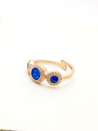 Rose Opal Taşlı Yüzük