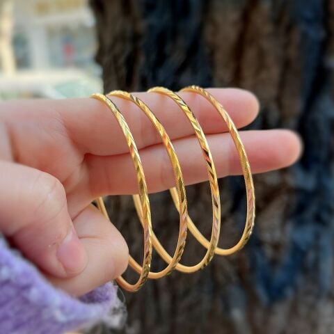 Gümüş başak model ajda bilezik