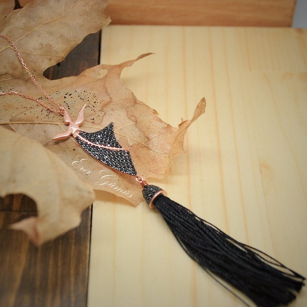 Gümüş Semazen kolye ys409