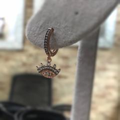 Gümüş Göz model küpe cn41f2