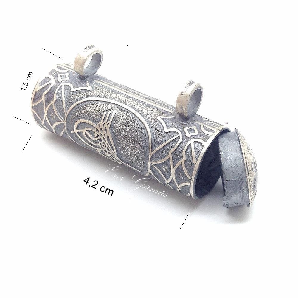 gümüş muskalık dua kabı tk41a2