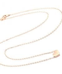 Mini Gümüş kalp kolye SH244