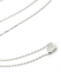 Mini Gümüş kalp kolye SH245
