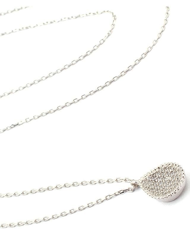 Mini Gümüş damla kolye SH264