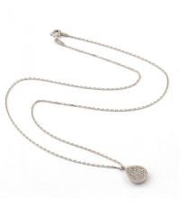 Mini Gümüş damla kolye SH264