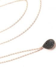 Mini Gümüş damla kolye SH265