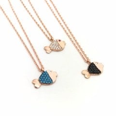 mini gümüş balık kolye sh53b2