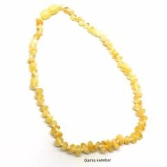 Çoçuk için kehribar taşlı bebek diş kolyesi oz85r3