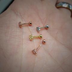 Gümüş kıkırdak tragus piercing küpe or56eh3
