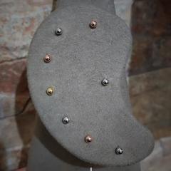 Gümüş toplu kikirdak tragus piercing kupe or14h1