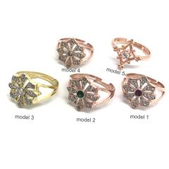 Gümüş taşlı bayan yüzük dp98e6e