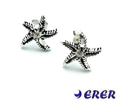 Deniz yıldızı küpe-925 ayar gümüş