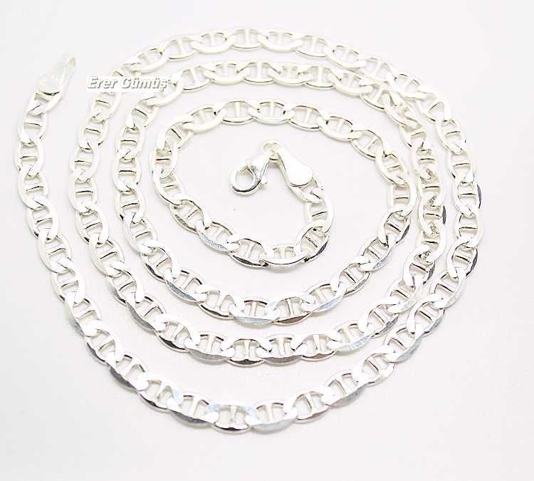 Gümüş Barlı boyun zinciri