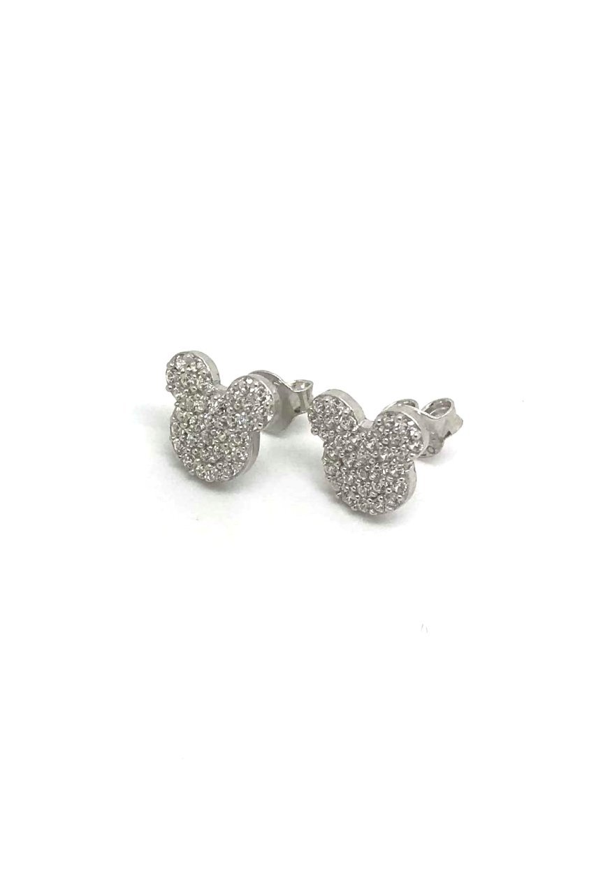 Gümüş mickey mouse küpe dp17c2